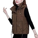 Gilet long pour femme : les gilets matelassés pour femme sont fabriqués à partir de tissus durables de haute qualité et doublés de peluche douce pour vous garder au chaud et confortable même par temps froid. Léger, doux, confortable, doux pour la peau, respirant, coupe-vent. Résistant à l'usure, le gilet peut vous garder au chaud au printemps dans le froid de l'hiver, et la doudoune longue devient un compagnon quotidien indispensable en hiver