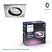 Philips Hue Plafón Centura 1 Foco LED Inteligente GU10, 5.7 W, Aluminio,...