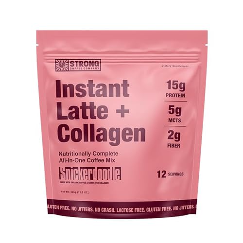 Strong Coffee Co. Snickerdoodle Instant Latte | Organic Coffee with