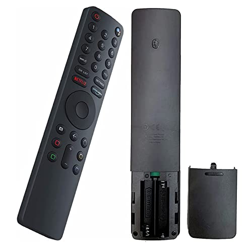 Ersatz Bluetooth Sprachfernbedienung Kompatibel mit Google Assistant für Xiaomi MI Smart TV 4S 4A, XMRM-010 Fernbedienung für Xiaomi Smart Android TV L55MS-5A