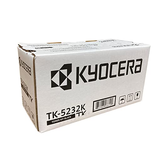 KYOCERA TK-5232K Black Toner Cartridge for P5021cdw / M5521cdw Model Laser Printers (1T02R90USV)
