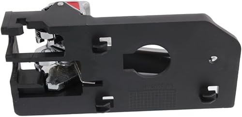 Miniatura 5 de KarParts360 Para Hyundai Entourage Manija de puerta interior delantera, lado del conductor cromada (2007-2008)  con botón de bloqueo de puerta