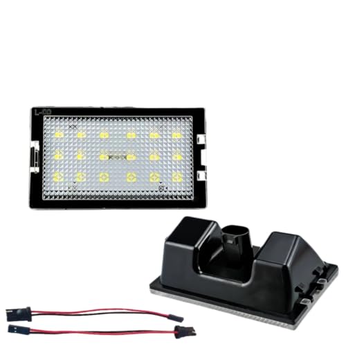 Luces LED matrícula Land Rover Discovery 3 4 Freelander 2 LR2 plafón iluminación trasera