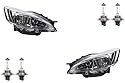 Johns, Scheinwerfer Halogen passend für Peugeot 508 10-14 mit H7 H7 Satz Links Rechts
