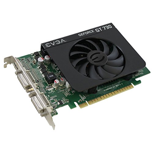 Tarjeta gráfica de vídeo EVGA GeForce GT 730 1GB DDR3 128bit mHDMI 3
