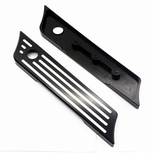Cubierta de cierre para alforjas de aluminio, par para motocicletas Harley Touring (Street Glide, Road Glide, Electra Glide), 2014-2024 miniatura 3