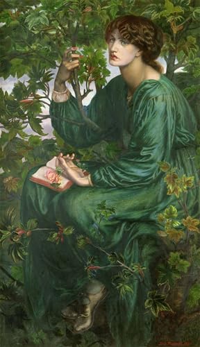 Pintura murales decor en lienzo de alta fidelidad Day Dream de Rossetti SERENDIPITP
