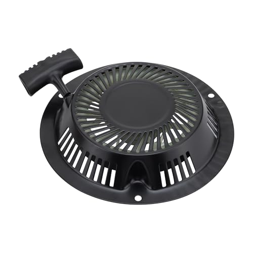 GOOFIT Tirador Minimoto Aluminio Arranque Universal Desbrozadora 1 Pieza Reemplazo para 1P70 Pit Bike Quad Scooter Ciclomotor Bicicleta Motores Negro