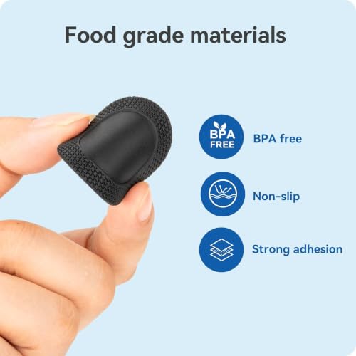 Image of Silicone Bottom Protector for Mugs with a Bottom Diameter of 1.49 inch 38 mm | 12 Pack Anti-Slip Rubber Pad, Noise Reduction, Rubber Protective Bottom, for Tumbler & Water Bottle
