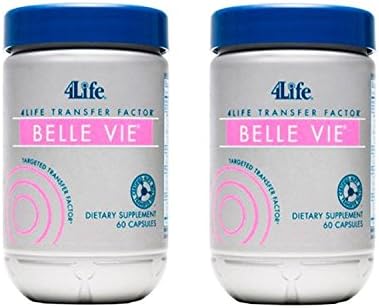 4Life Transfer Facto Belle Vie for Female Reproductive Health 60 Capsules Each (Pack of 2) by 4Life Research