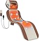 Ganzkörper-Massagematte mit Wärme, Rückenmassage-Pad, Lendenwirbeltraktion & Entspannung, Ganzkörperheizung, 4 Massagemodi & 6 leisere Motoren, verstellbare Taille für 1,5 m - 1,8 m, faltbares und