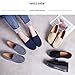 Women's Fashion Thick Sole Suede Orthopedic Loafers Non-Slip Platform Arch Support Lightweight Walking Shoes (Gray,6)