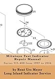 Mitutoyo Test Indicator Repair Manual