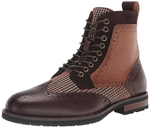 Stacy Adams Men's Oswyn Wingtip Lace Up Boot Fashion