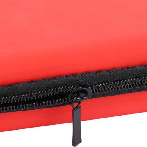 Image of Yunseity Hard Case for Red, Rugged, Hard Shell, Water , Two Way Zipper, Wrist Strap