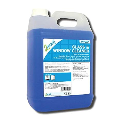 2WORK 2W76001 Glass and Window Cleaner, 5 L Cover