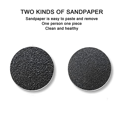 Electric Callus Remover and Foot File with 60 Replacement Sandpapers
