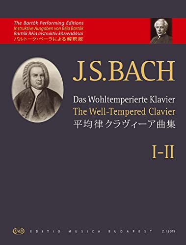 Johann Sebastian Bach-The Well-Tempered Clavier I-II-Klavier-BOK