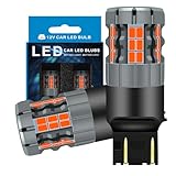 Zyvirexa 7443 LED Brake Light Bulbs Compatible For Honda Pilot 2003-2015, Red Light, Plug and Play, Pack of 2