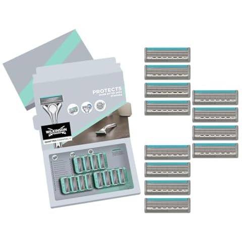 Wilkinson Sword Quattro Essential Razor Blades Refills Cover