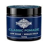 THEMANCODE Pomade para el Pelo, Fijación Media y Brillo Bajo, 113 g