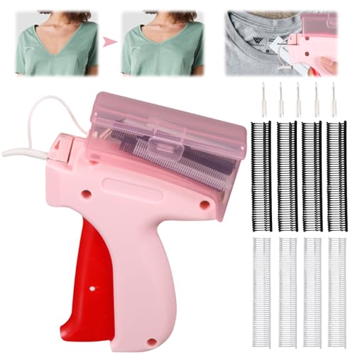 Stitchy Quick Clothing Fixer,Stitch Gun with Storage Box Small Micro Stitch Gun for Clothes Sewing Quick Stitch Gun Mini Stitch Gun for Sewing Tagging Gun for Clothing Price Label Gun