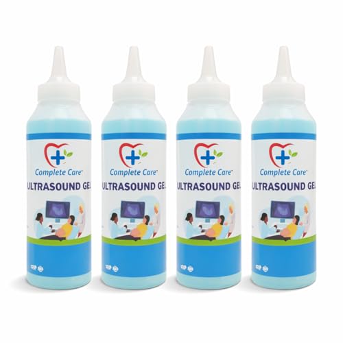 Image of Ultrasound Gel for Physiotherapy, Medical Grade Conductive Ultra Sound Gel, Bubble-Free, Non-Greasy, Skin-Friendly Gel for USG, Sonography & Therapy Machines, 250 ml Pack of 4