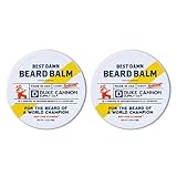 Duke Cannon Supply Co. Best Beard Balm, Redwood Scent, 1.6oz (2 Pack)