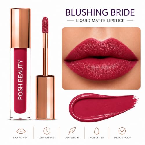 Image of Liquid Lipstick-Blushing Bride | Long lasting | Water proof
