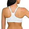 Fruit-of-the-Loom-Womens-3pk-Shirred-Front-Racerback-Sport-Bras Fruit of the Loom Women's Adjustable Shirred Front Racerback Sports Bra, 3-Pack, White/Heather Grey/Black Hue, 42