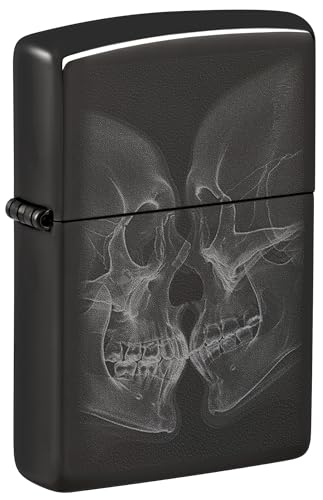 Encendedor Zippo X-Ray Kiss Negro Brillo miniatura 1