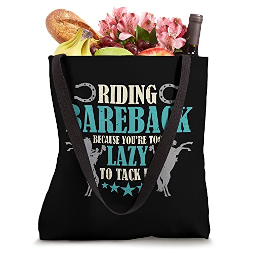 Bolso tote para amantes del rodeo y la monta sin silla miniatura 4