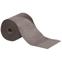 ESP 2MBGRB Polypropylene Medium Weight Meltblown Maintenance Universal Absorbent Bonded Roll, 150 Length x 30" Width, Gray