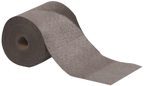 ESP2MBGRB Polypropylene Medium Weight Meltblown Maintenance Universal Absorbent Bonded Roll, 150' Length x 30" Width, Gray
