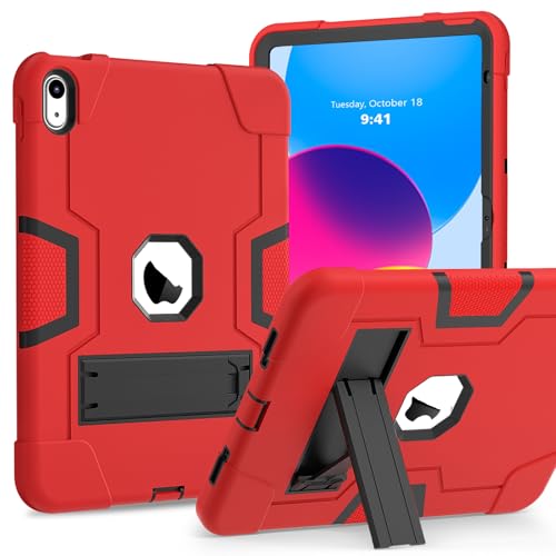 Coque iPad 11 2025 A16 protection TPU antichoc rouge pour 12ème 2026