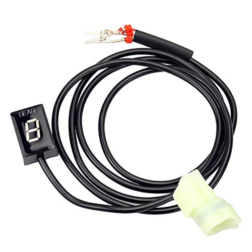 Indicateur de rapport numérique LED compact plug and play pour scooter - 5