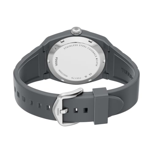 Image of Fossil Men's Everett Quartz Stainless Steel Watch, Three-Hand Watch for Men