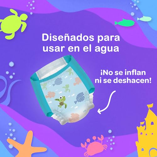 Pañales Y Toallitas Húmedas, Drugstore suavelastic etapa 3 Marca Huggies Little Swimmers (2)