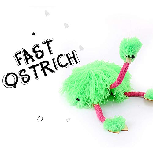 Lbze 5 Pack Ostrich Puppets Hand Marionette Puppet Children's Wooden Colorful Puppet Doll Parent-Child Interactive Toys #TOP3