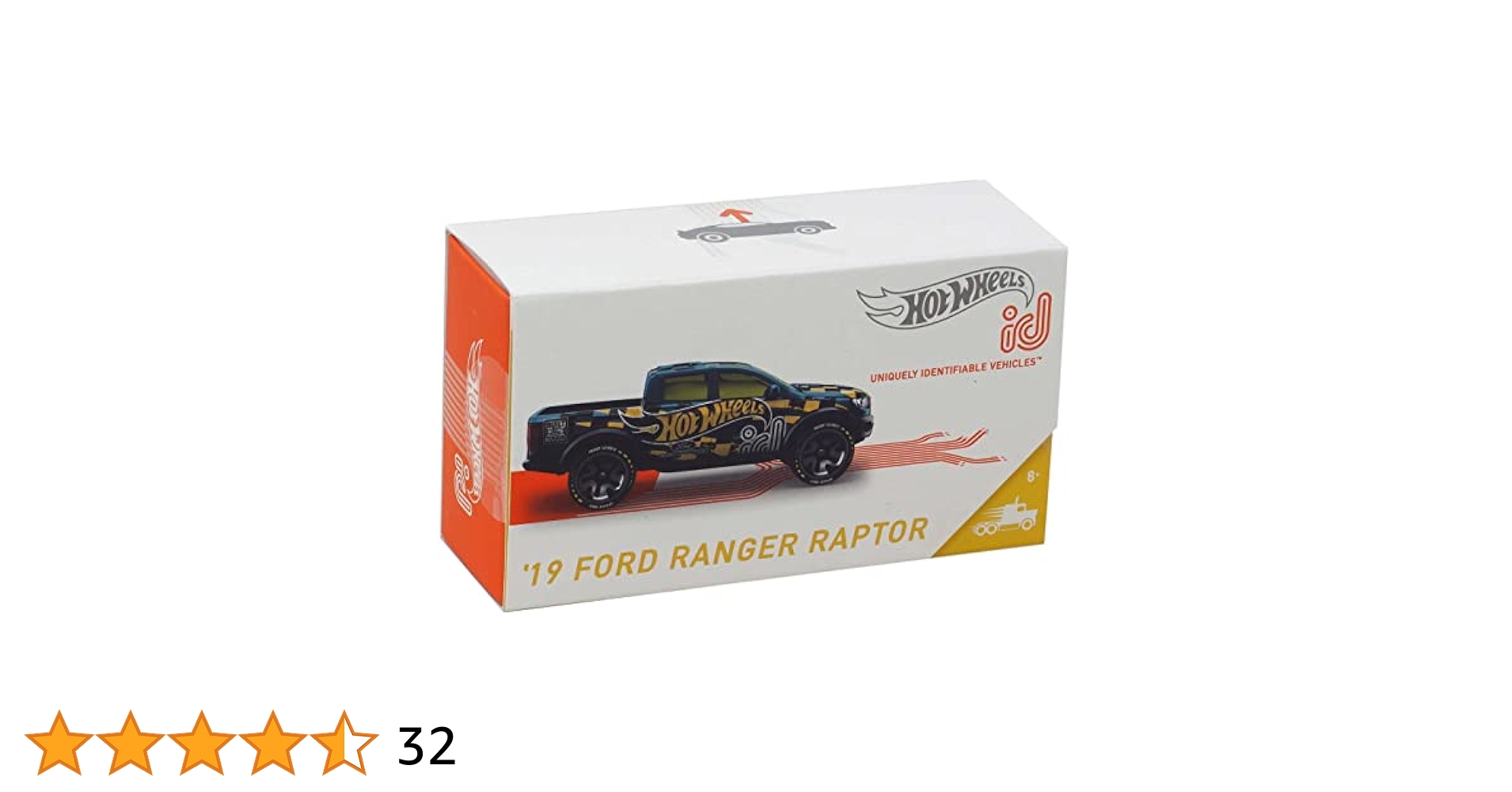 ミニカー Hot wheels id '19 FORD RANGER RAPTOR Hot Wheels '19 Ford Ranger Raptor, HW Hot Trucks 2/10 [Black