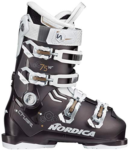 Nordica Women Cruise 75 W Boots, Color: Black P./White/Bronze, Size: 26.5 (050652005R7-26.5) #TOP2