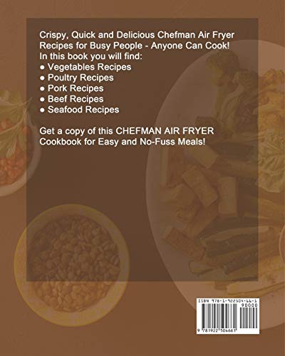 image for Sabrina Sampley CHEFMAN AIR FRYER Cookbook: Crispy, Quick and Deliciou