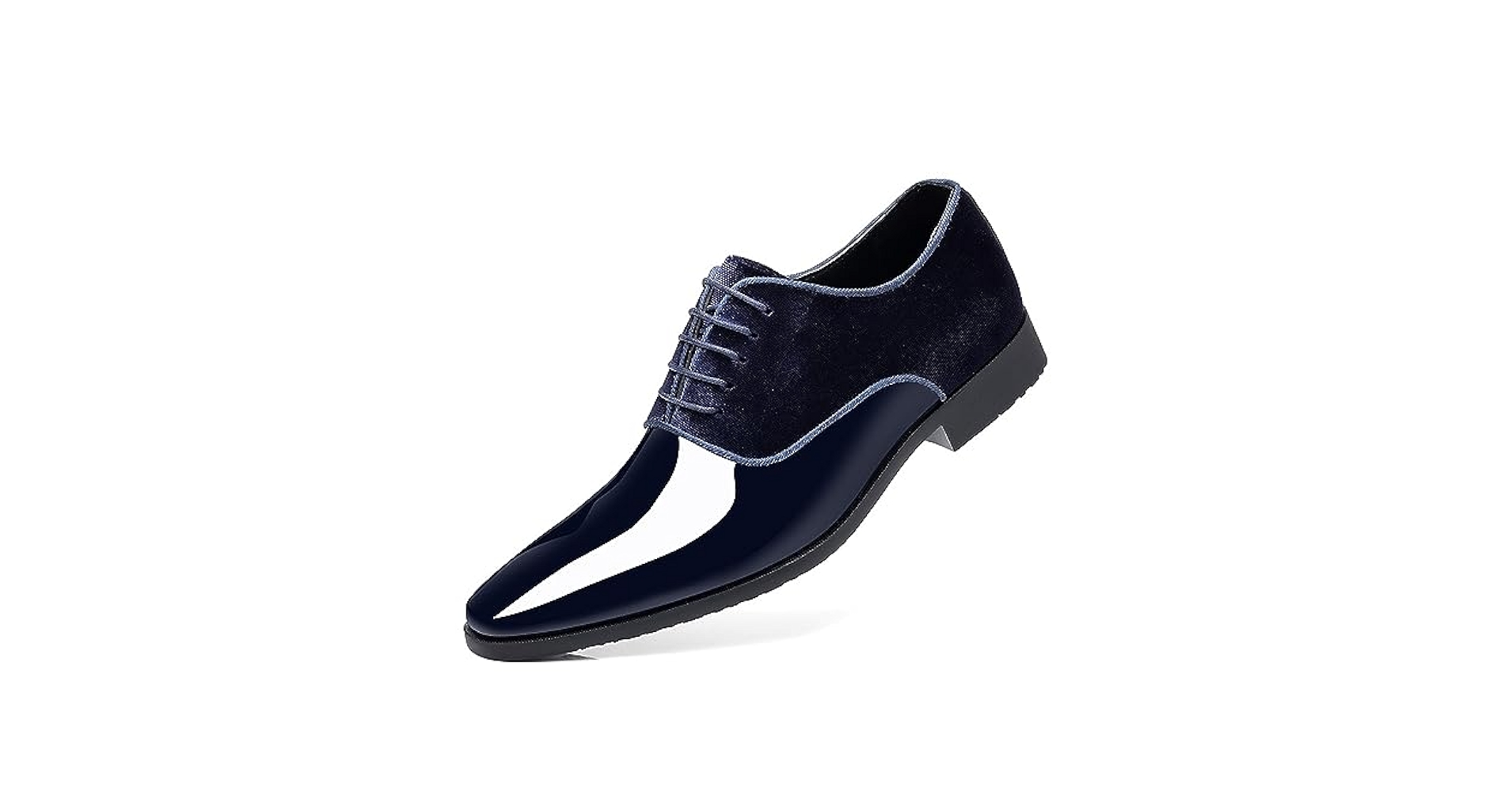 【デッドストック】Patent Leather Shoes size 101/2 Black Tuxedo Oxford in Patent Leather | SUITSUPPLY