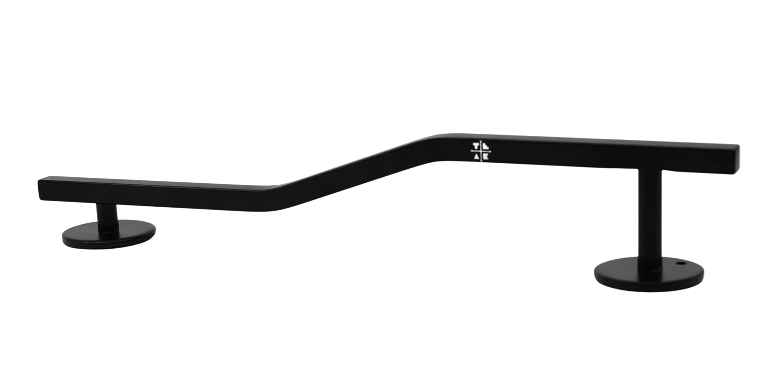 Teak Tuning Square, Bi-Level Fingerboard Rail, 12