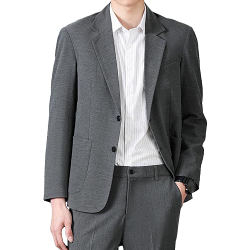 Veste décontractée business homme élégante et légère double boucle