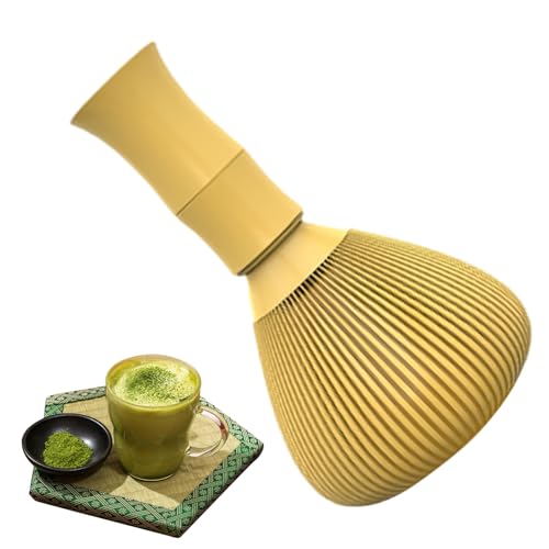 Batidor de Matcha, Batidor Manual Cepillo Matcha, Herramienta Reutilizable Segura Lavavajillas Para Mezclar Té Principiante Hogar Cocina Ceremonia Acampada Viaje Preparación