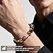 Tiger Eye Obsidian Beaded Bracelets For Men Gemstone Bracelets For Men &Women Fashion Natural Stone Men‘s Jewelry (black gold& yellow)