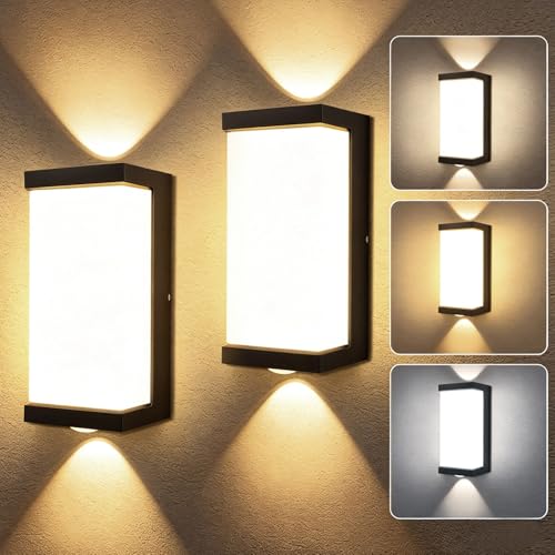 Applique Murale LED pour éclairer une entrée sombre et résister à la pluie fine du jardin