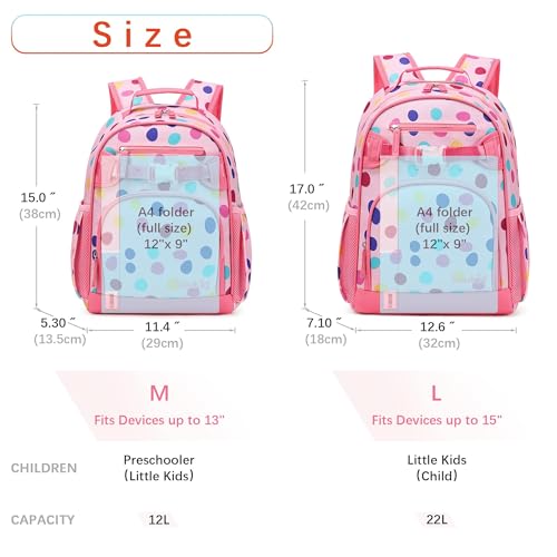 Save 65% on Cute Polka Dot Kids Backpack - Now $10.49