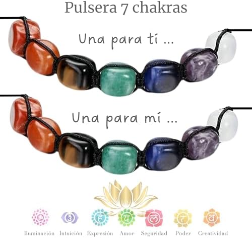 Pulseras 7 Chakras de Piedras Naturales 41LKhfZ1e7L. AC SR38. SL1000